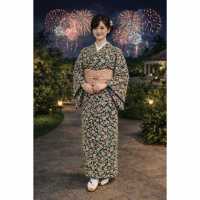 one-piece dress kimono kino ー ワンピース ドレス キモノ キノ ー　【ボタニカル】